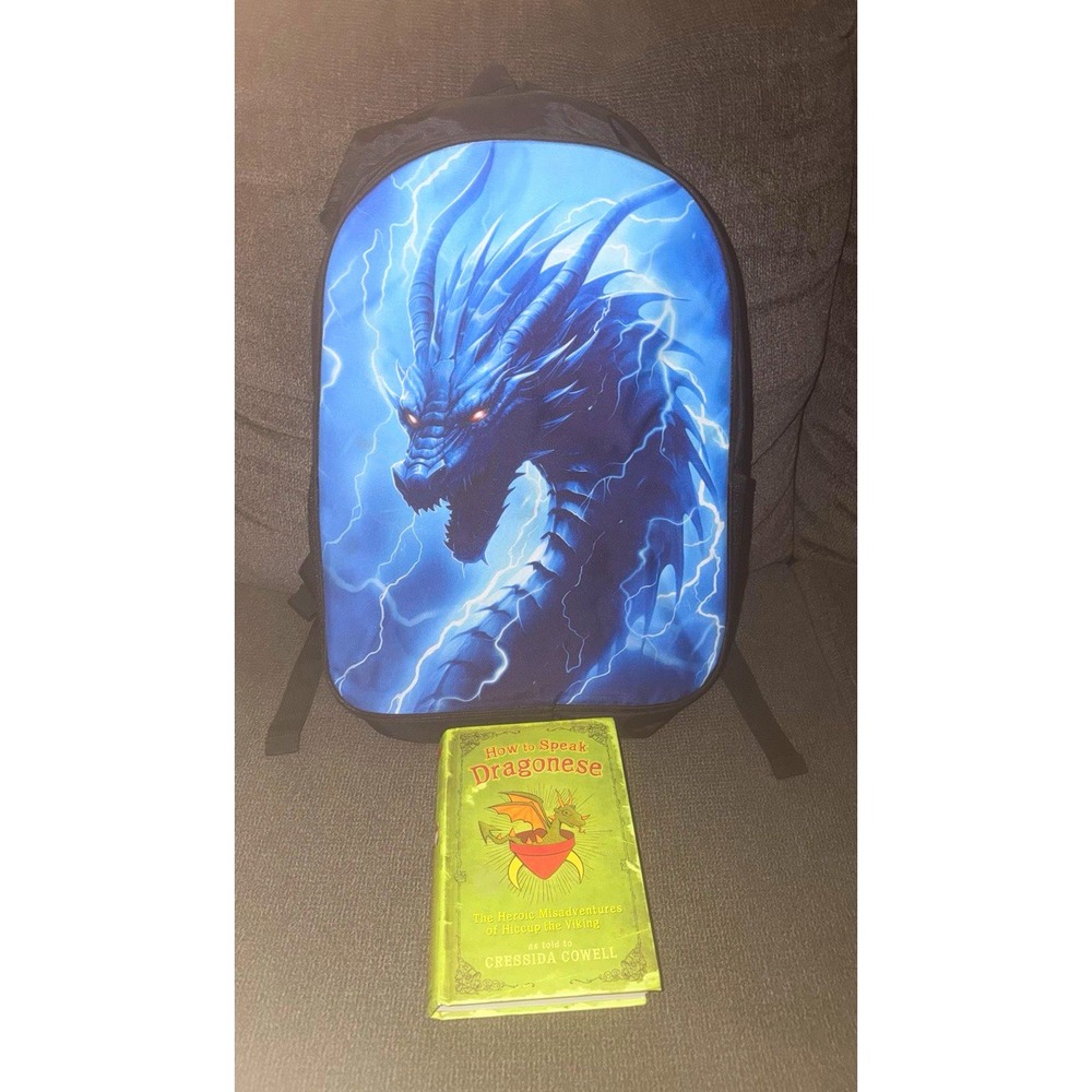 How to Speak Dragonese Hardcover by Cressida Cowell Heroic Misadventures backpac